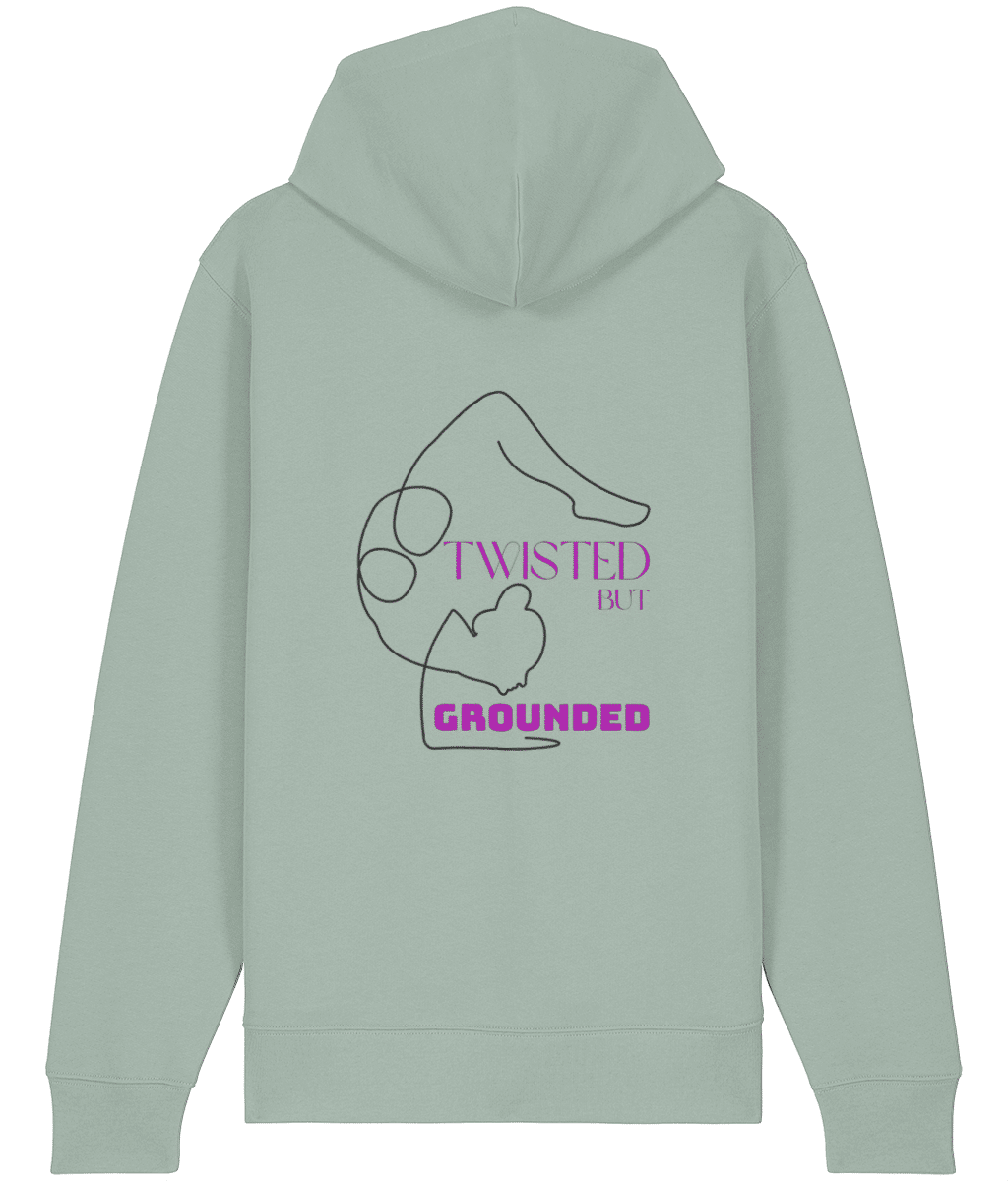 Sweatvest "Twisted but grounded" - Afbeelding 3