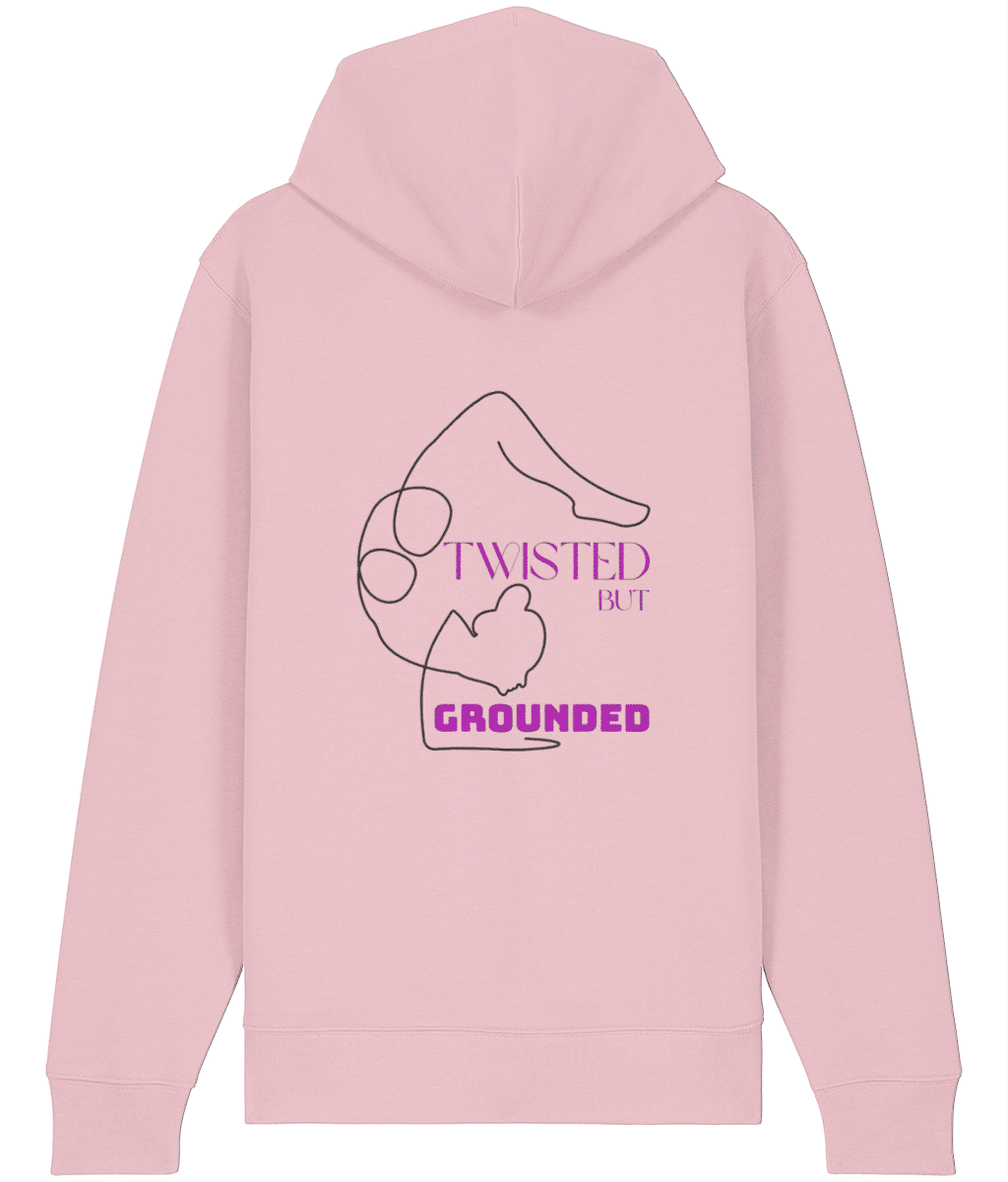 Sweatvest "Twisted but grounded" - Afbeelding 2