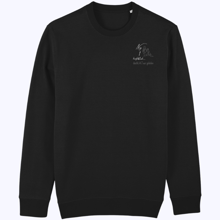 Sweater "Nog 1 hoofdstuk..."
