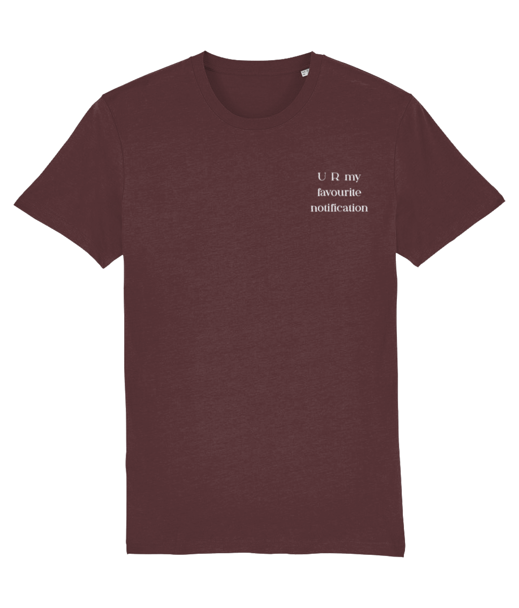 T-shirt "Favourite notification" - Afbeelding 7