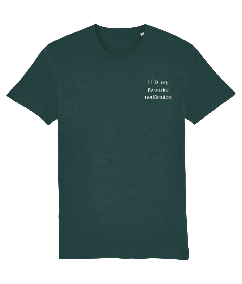 T-shirt "Favourite notification" - Afbeelding 5