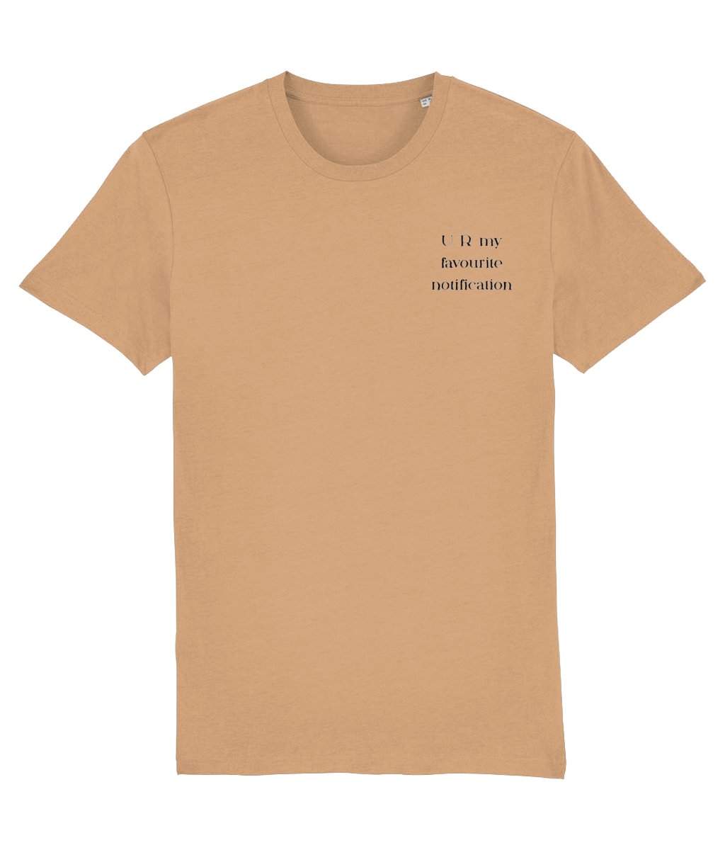 T-shirt "Favourite notification" - Afbeelding 4