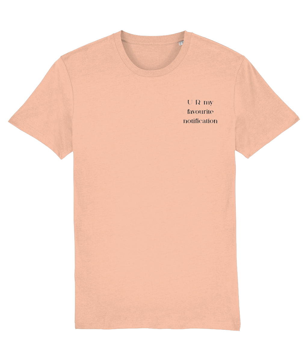 T-shirt "Favourite notification" - Afbeelding 5