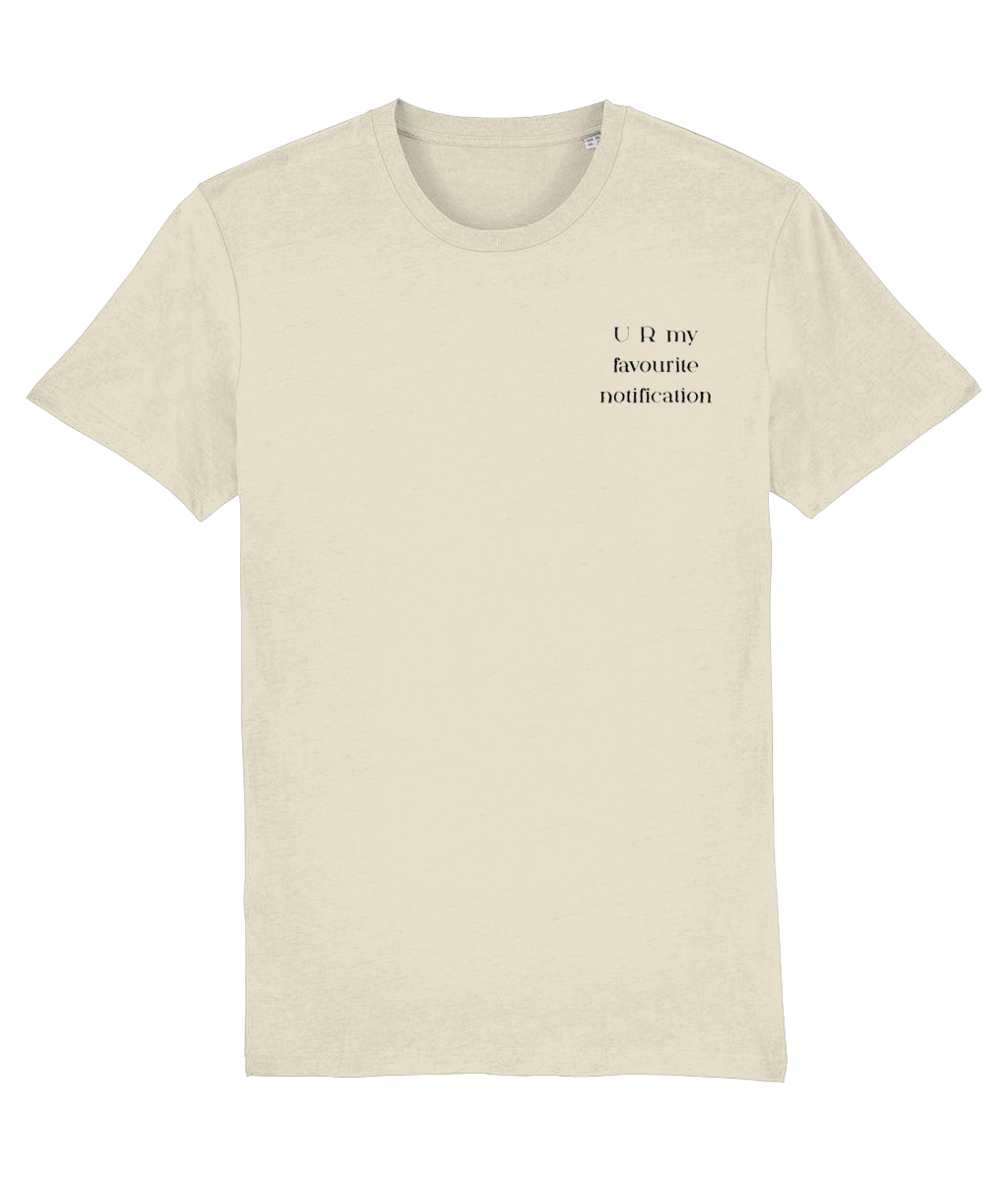 T-shirt "Favourite notification" - Afbeelding 3